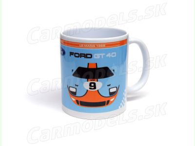 Carmodels SK |   | Hodiny + Hrnček + Model auta + Magnetka Ford GT40