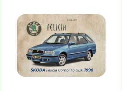Carmodels SK |   | MAGNETKA Škoda Felicia Combi 1.6 GLXi (1998)
